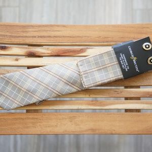 Giorgio Brutini Tie w/ Pocket Square & Cuff Links